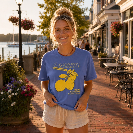 Comfort Colors Lemon Global Supply T-shirt