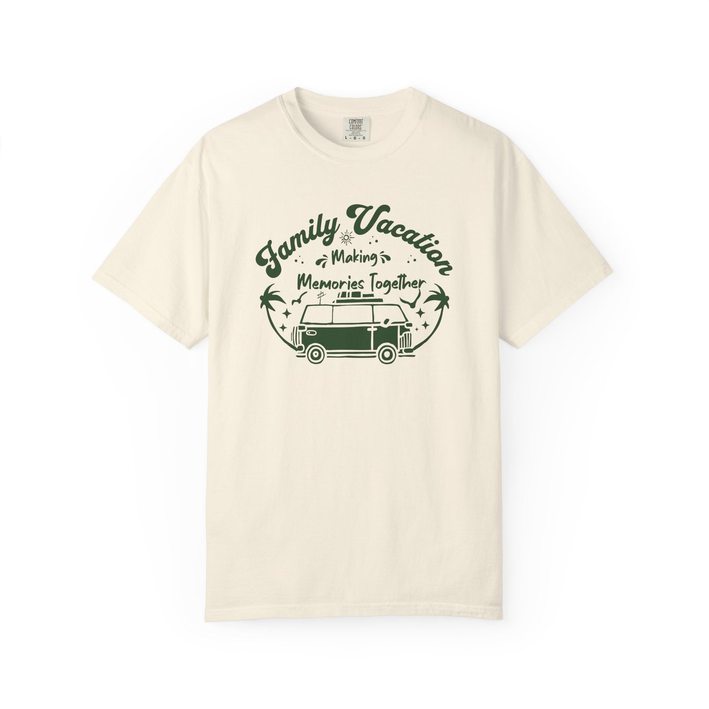 Comfort Colors Family Vacation T-shirt