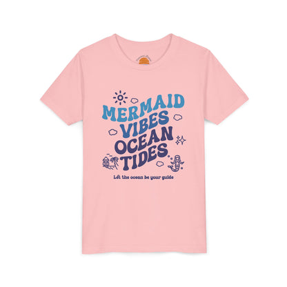 Mermaid Vibes and Ocean Tides Youth T-Shirt