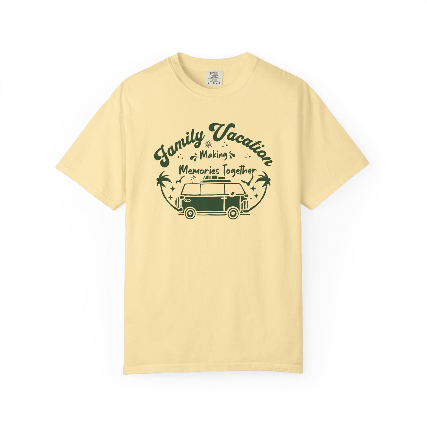 Comfort Colors Family Vacation T-shirt