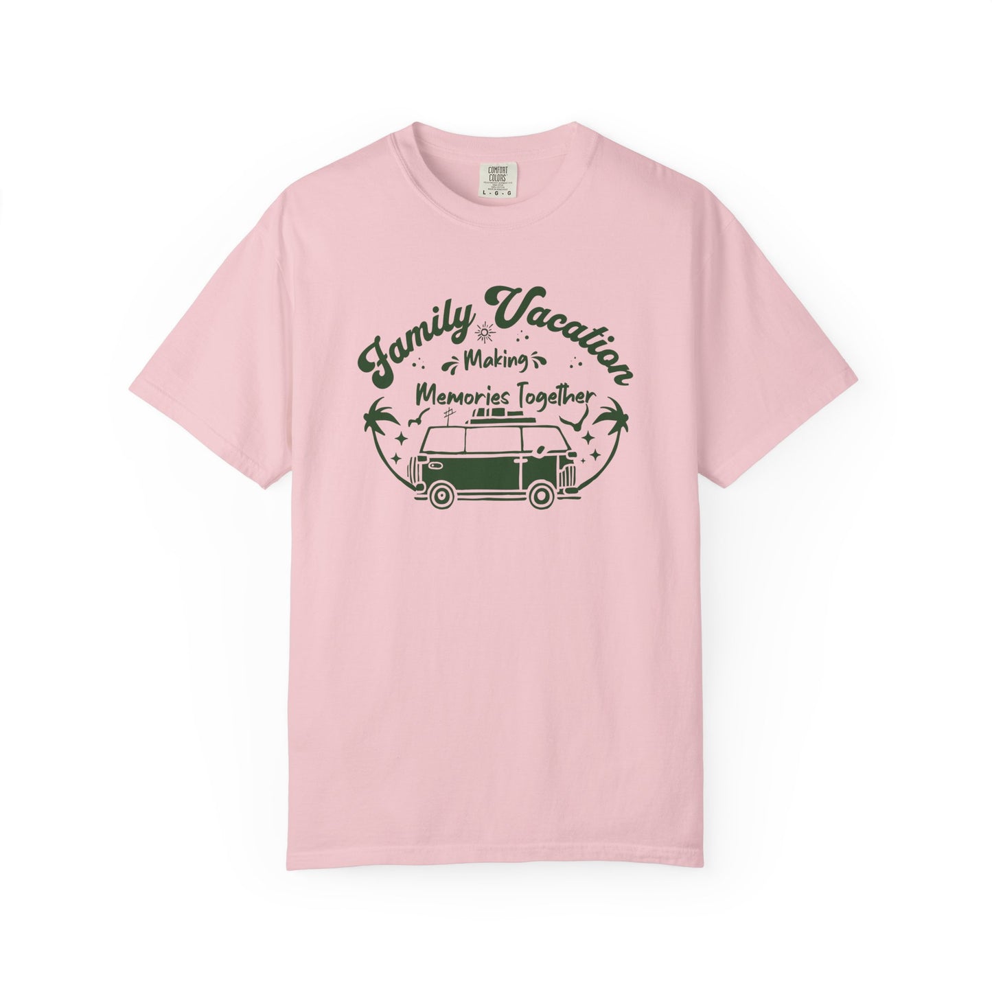 Comfort Colors Family Vacation T-shirt
