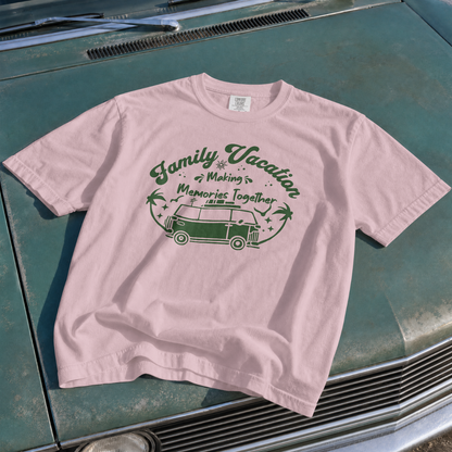 Comfort Colors Family Vacation T-shirt