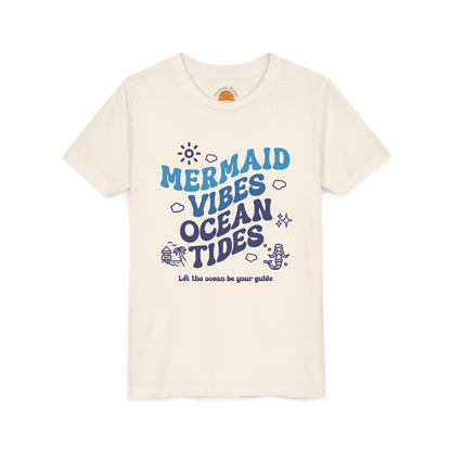 Mermaid Vibes and Ocean Tides Youth T-Shirt