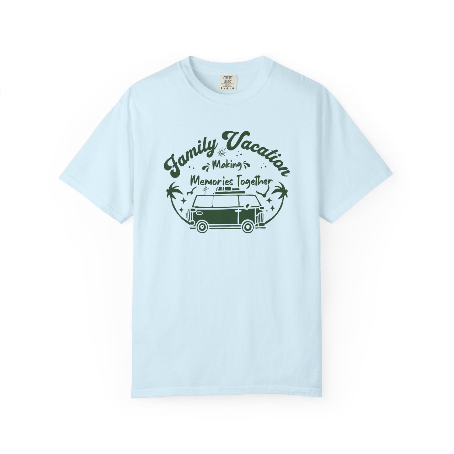 Comfort Colors Family Vacation T-shirt