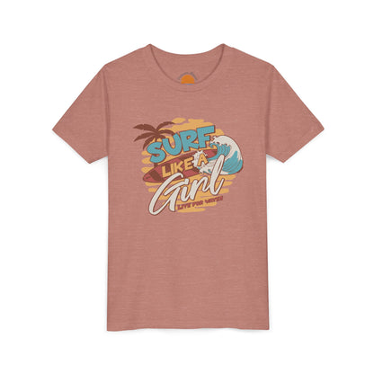 Surf Like a Girl Youth T-Shirt