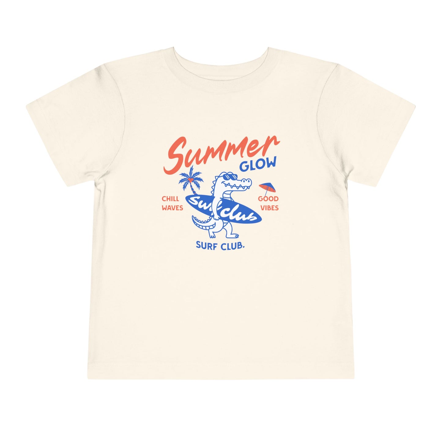 Summer Glow Surf Club Toddler T-Shirt