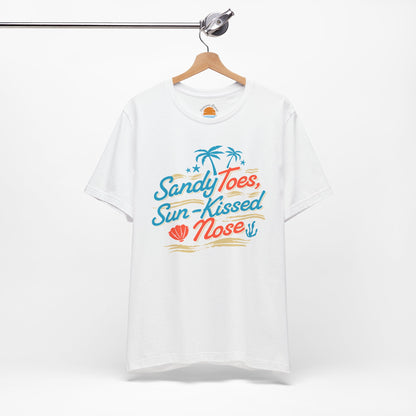 Sandy Toes, Sun Kissed Nose T-Shirt